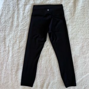 Lululemon Wunder train leggings 23”
